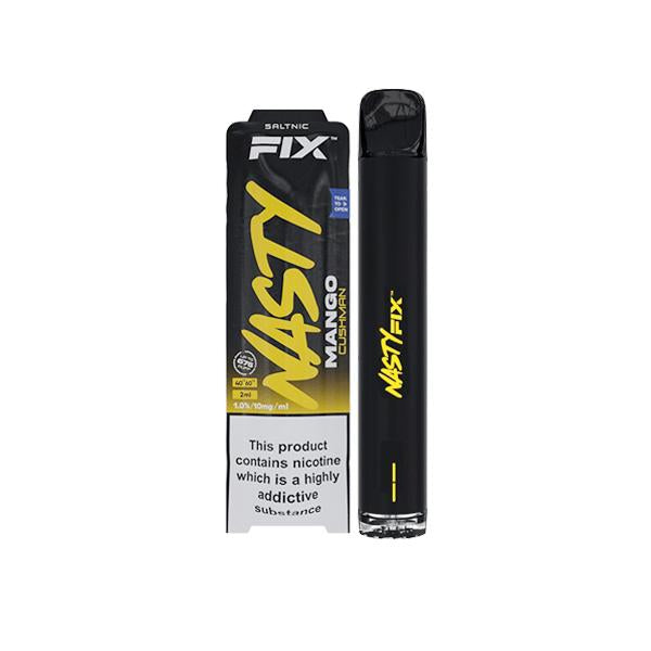 10mg Nasty Fix Disposable Vape Pod 675 Puffs - Nasty Fix - VapeMaster 10mg Nasty Fix Disposable Vape Pod 675 Puffs - Nasty Fix - VapeMaster