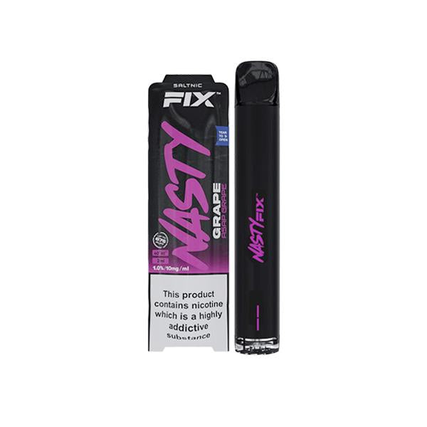 10mg Nasty Fix Disposable Vape Pod 675 Puffs - Nasty Fix - VapeMaster 10mg Nasty Fix Disposable Vape Pod 675 Puffs - Nasty Fix - VapeMaster