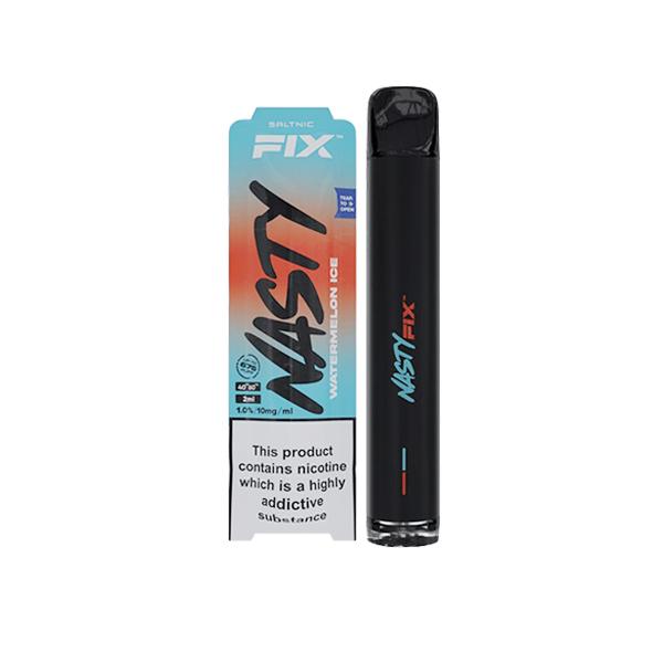 10mg Nasty Fix Disposable Vape Pod 675 Puffs - Nasty Fix - VapeMaster 10mg Nasty Fix Disposable Vape Pod 675 Puffs - Nasty Fix - VapeMaster