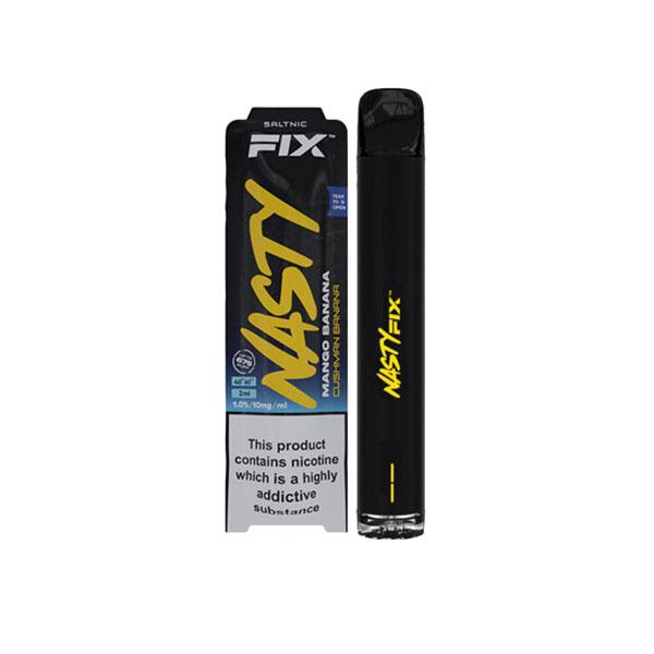 10mg Nasty Fix Disposable Vape Pod 675 Puffs - Nasty Fix - VapeMaster 10mg Nasty Fix Disposable Vape Pod 675 Puffs - Nasty Fix - VapeMaster