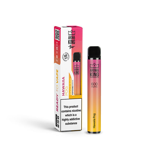 20mg Aroma King Bar 600 Disposable Vape Device 600 Puffs - Aroma King - VapeMaster 20mg Aroma King Bar 600 Disposable Vape Device 600 Puffs - Aroma King - VapeMaster
