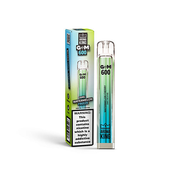 20mg Aroma King GEM 600 Disposable Vape Device 600 Puffs - Aroma King - VapeMaster 20mg Aroma King GEM 600 Disposable Vape Device 600 Puffs - Aroma King - VapeMaster