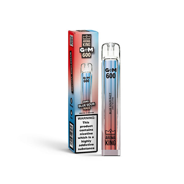 20mg Aroma King GEM 600 Disposable Vape Device 600 Puffs - Aroma King - VapeMaster 20mg Aroma King GEM 600 Disposable Vape Device 600 Puffs - Aroma King - VapeMaster